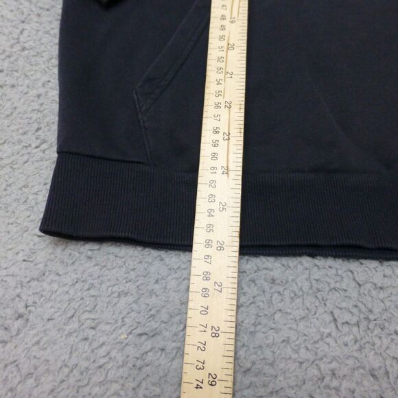 Under Armour Hoodie Mens Small Black Pullover Sweater Sweatshirt Loose Gym - Picture 7 of 8